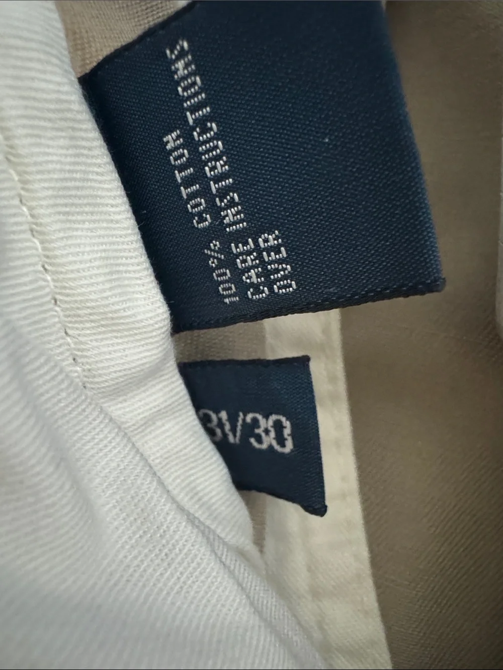 Polo by Ralph Lauren Beige Khaki Chino Pants